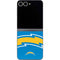 NFL Los Angeles Chargers Large Logo Galaxy Z Flip6 Skin